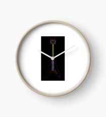 Flying V Guitar Clock