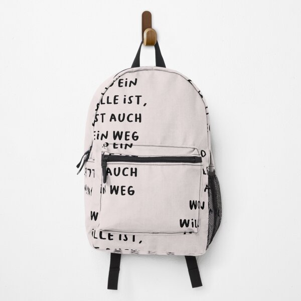 Item preview, "Wo ein Wille ist, ist auch ein Weg." (Where there's a will, there's a way.) | German Phrases | Minimalist Design designed and sold by RM-Journey.