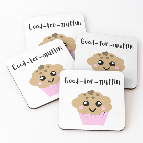 Item preview, Good-for-Muffin Cute Muffin Design designed and sold by LaughingLabCoat.