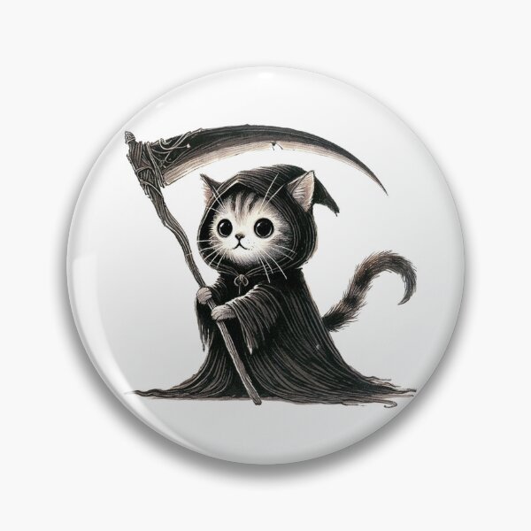 Item preview, Grimreaper cat designed and sold by II0FU5.