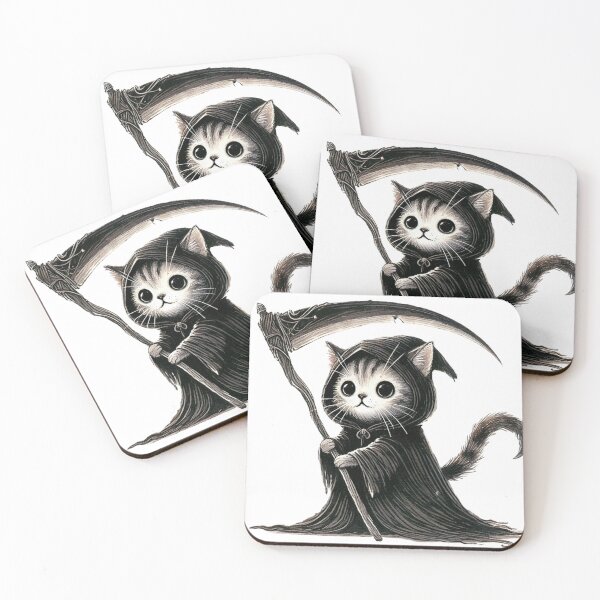 Item preview, Grimreaper cat designed and sold by II0FU5.