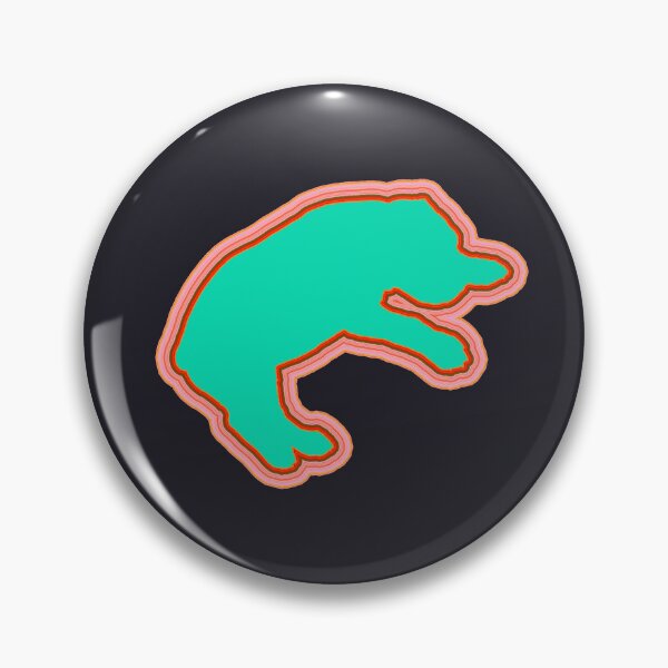 Item preview, Good Boy Naptime - halo verde naranja designed and sold by Spannerbagface.