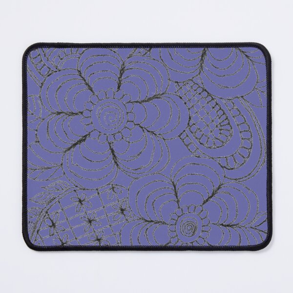 Item preview, Spiral Garden: Abstract Flowers and Delicate Patterns Very Peri designed and sold by SabiCraft.