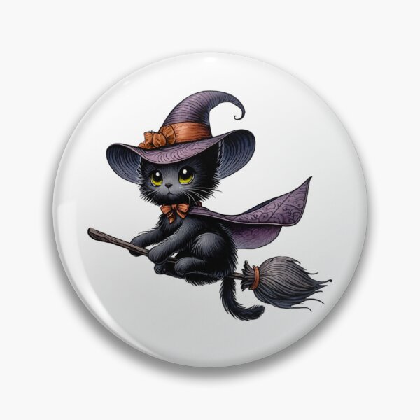 Item preview, Witch cat designed and sold by II0FU5.