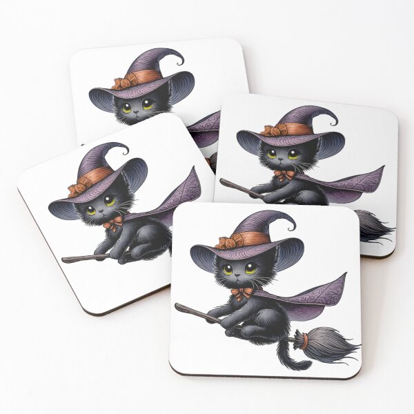 Item preview, Witch cat designed and sold by II0FU5.