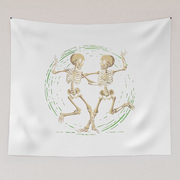 Item preview, Dancing Skeletons Festive Celebration designed and sold by NiftyWrx.