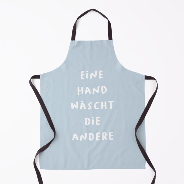 Item preview, "Eine Hand wäscht die andere." (One hand washes the other.) | German Phrases | Minimalist Design designed and sold by RM-Journey.