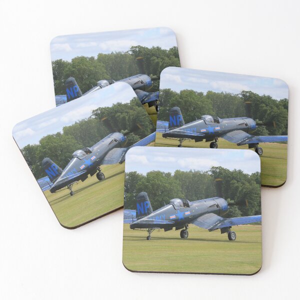 Item preview, Corsair F4U-5NL F-AZEG taxies past designed and sold by MartinPhotos.