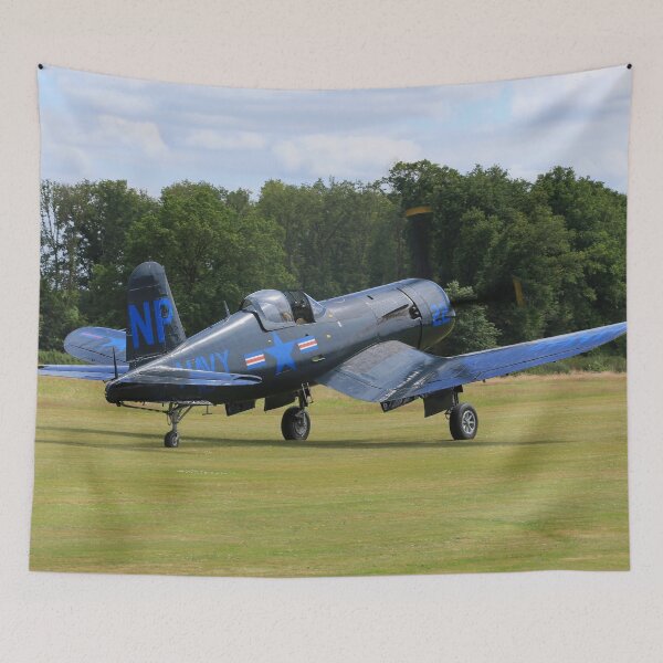 Item preview, Corsair F4U-5NL F-AZEG taxies past designed and sold by MartinPhotos.