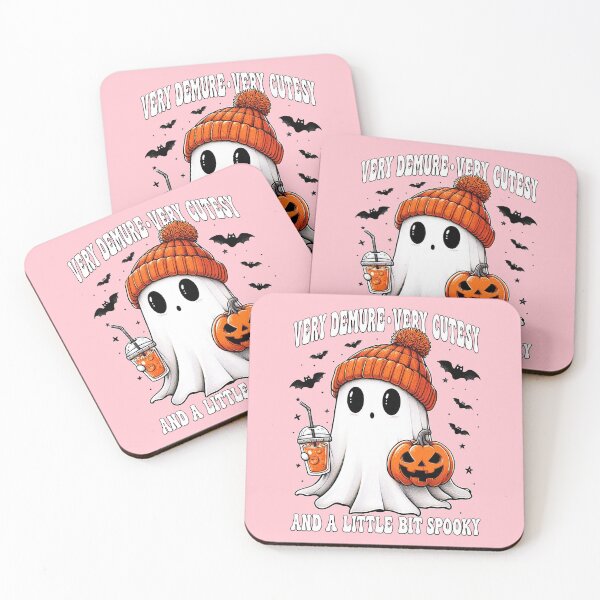 Item preview, Demure Cutesy - Little Bit Spooky - Cute Halloween Ghost designed and sold by RLYGR8.
