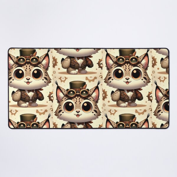 Item preview, Steampunk Canada Lynx designed and sold by Sillytoe.