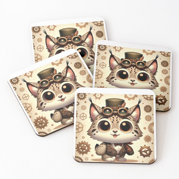 Item preview, Steampunk Canada Lynx designed and sold by Sillytoe.