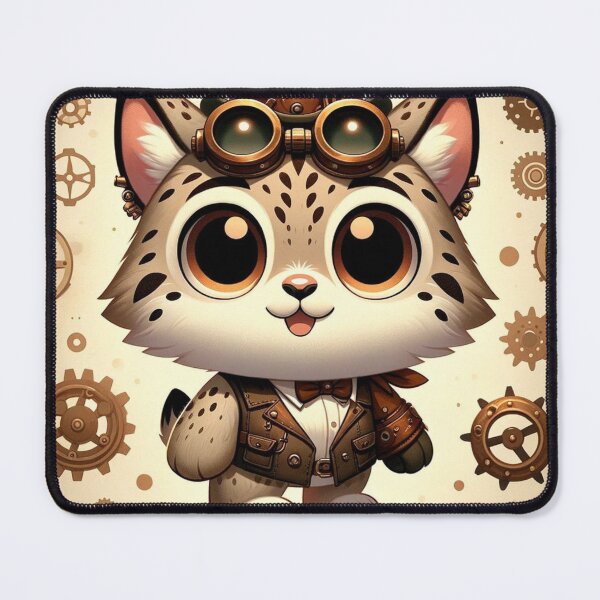 Item preview, Steampunk Canada Lynx designed and sold by Sillytoe.