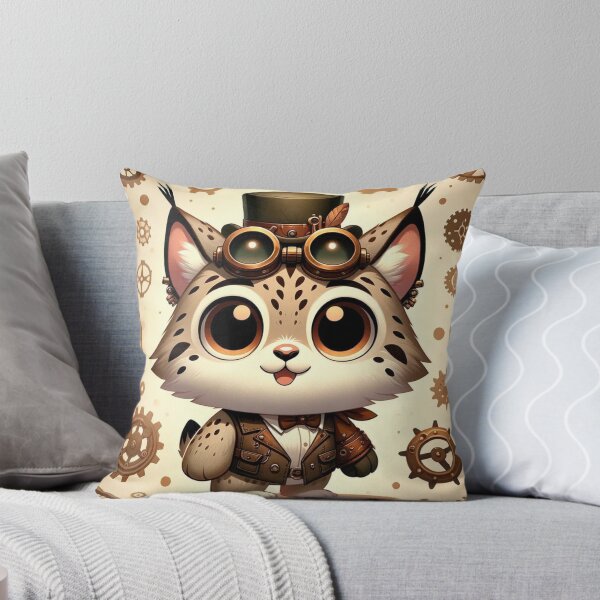 Item preview, Steampunk Canada Lynx designed and sold by Sillytoe.