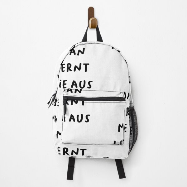 Item preview, "Man lernt nie aus." (You never stop learning.) | German Phrases | Minimalist Design designed and sold by RM-Journey.