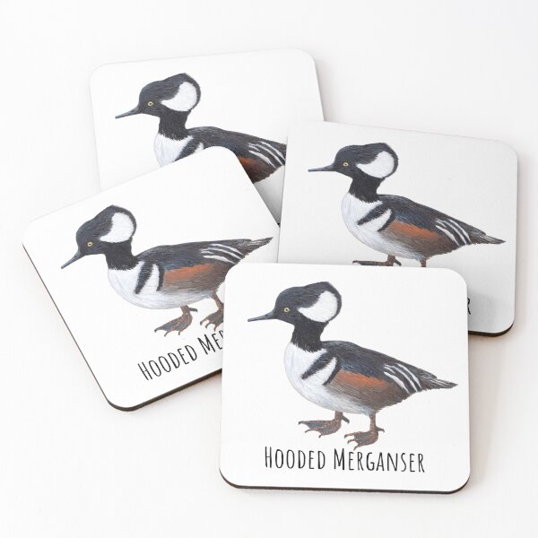 Item preview,  Male Hooded Merganser Duck  designed and sold by Roy & Tiffany.
