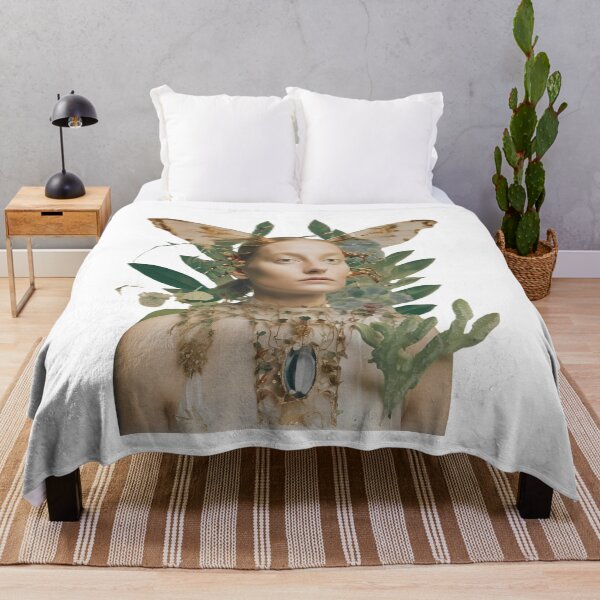 Item preview, Enigmatic Nature Symphony - Artistic Collage with Butterflies & Foliage designed and sold by MiszungART.