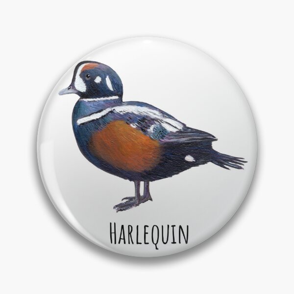 Item preview, Male Harlequin Duck  designed and sold by Roy & Tiffany.