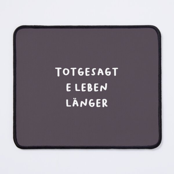 Item preview, "Totgesagte leben länger." (The dead live longer.) | German Phrases | Minimalist Design designed and sold by RM-Journey.