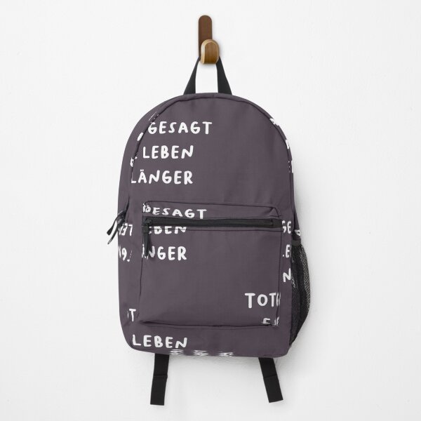Item preview, "Totgesagte leben länger." (The dead live longer.) | German Phrases | Minimalist Design designed and sold by RM-Journey.