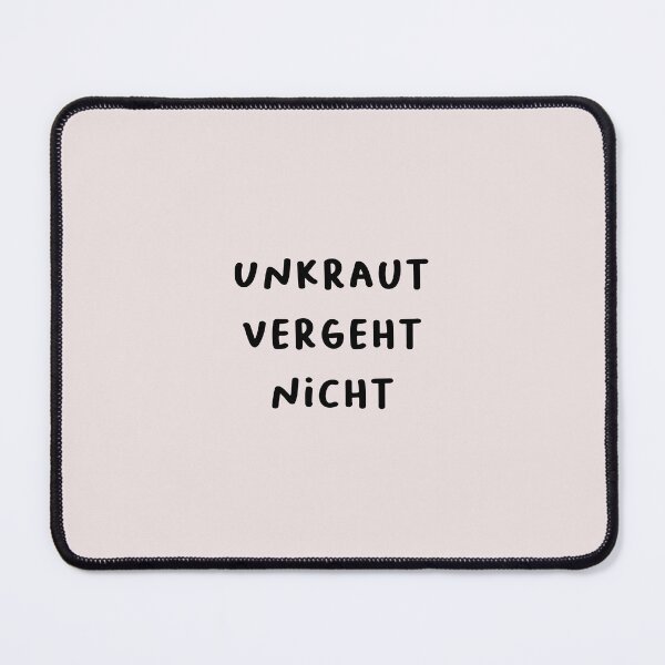 Item preview, "Unkraut vergeht nicht." (Weeds never die.) | German Phrases | Minimalist Design designed and sold by RM-Journey.