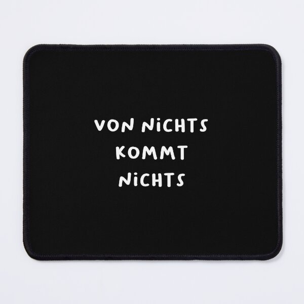 Item preview, "Von nichts kommt nichts." (From nothing, nothing comes.) | German Phrases | Minimalist Design designed and sold by RM-Journey.