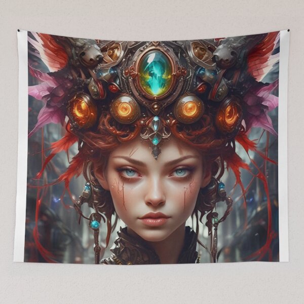 Item preview, Wild Druid - Sci Fi Art concept designed and sold by Delerat7.