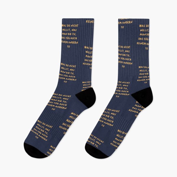 Item preview, "Was du nicht willst, was man dir tu, das füg auch keinem andern zu." (What you don't want done to yourself, don't do to others.) | German Phrases | Minimalist Design designed and sold by RM-Journey.