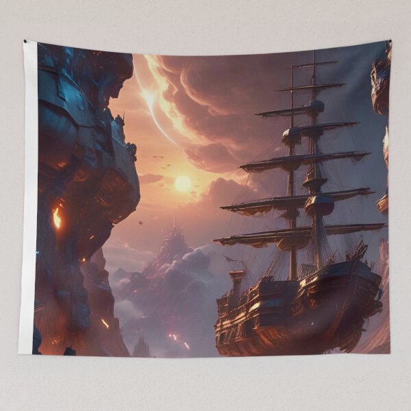 Item preview, Shipyard - Sci Fi Art concept designed and sold by Delerat7.