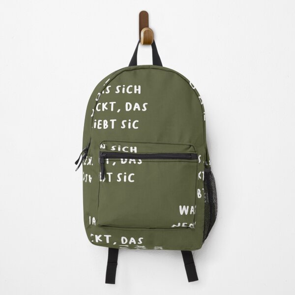 Item preview, "Was sich neckt, das liebt sich." (What teases, loves.) | German Phrases | Minimalist Design designed and sold by RM-Journey.