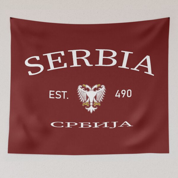 Item preview, Serbia T Shirt designed and sold by SerwearStore.