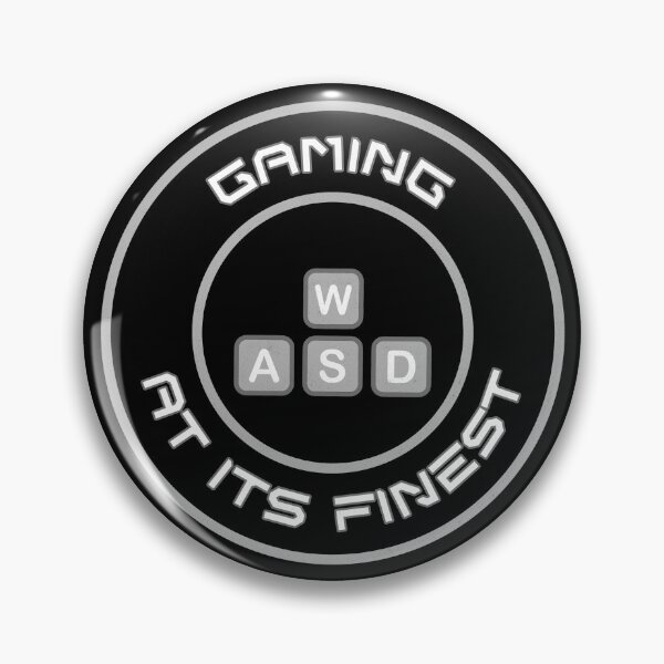 Item preview, Gaming at its Finest WASD - PC Gamers designed and sold by Circle-Cats.