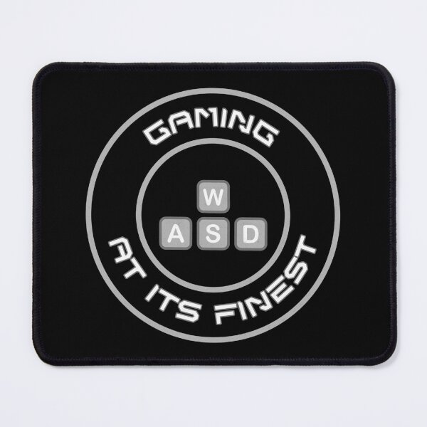 Item preview, Gaming at its Finest WASD - PC Gamers designed and sold by Circle-Cats.