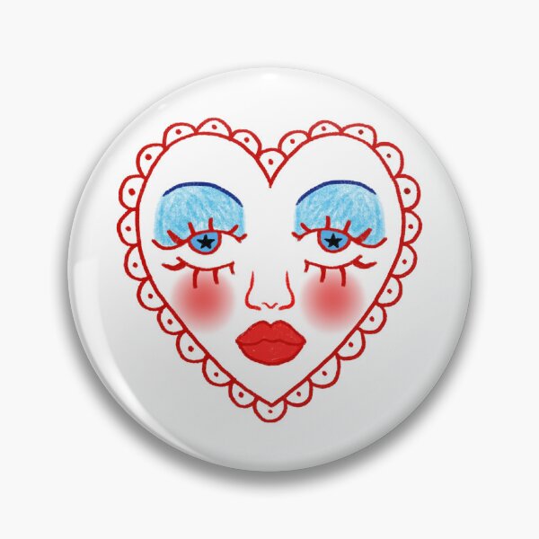 Item preview, Chappell Roan Heart Face designed and sold by vandaziba.