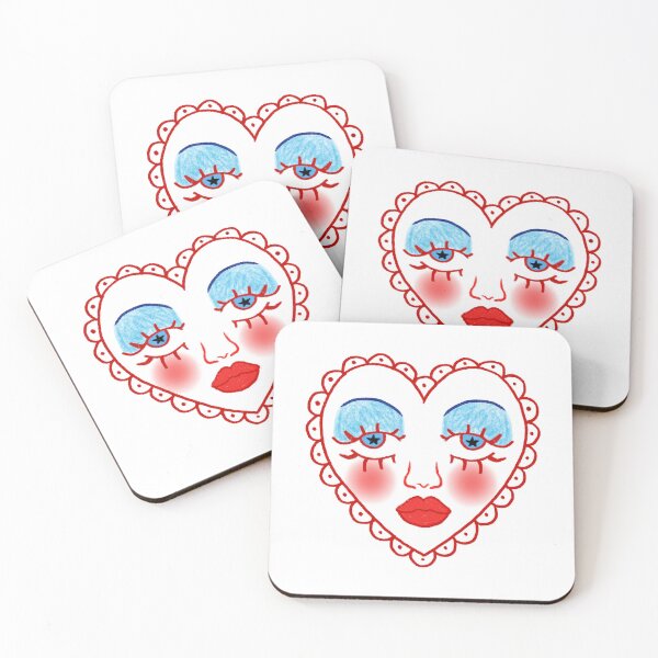 Item preview, Chappell Roan Heart Face designed and sold by vandaziba.