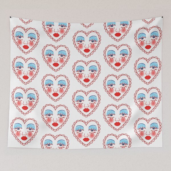Item preview, Chappell Roan Heart Face designed and sold by vandaziba.