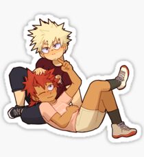 bakushima chillin Sticker