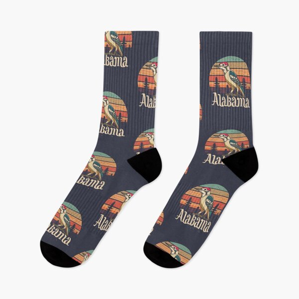 Item preview, Alabama - Vintage Sunset - Travel Badge designed and sold by Amazing States of America.