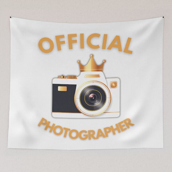 Item preview, Crowned as the Official Photographer: Mastering Every Moment designed and sold by GlowUpLook.