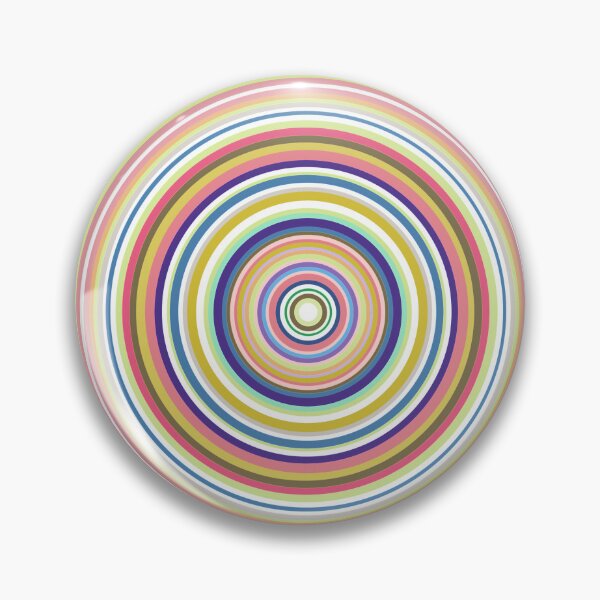 Item preview, rainbow gradient circle art designed and sold by rachelbubble.