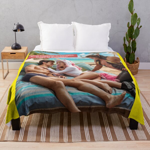 Item preview, What Happens In Paradise Stays - Unicorn - Bull - Yellow designed and sold by JLEmporium.