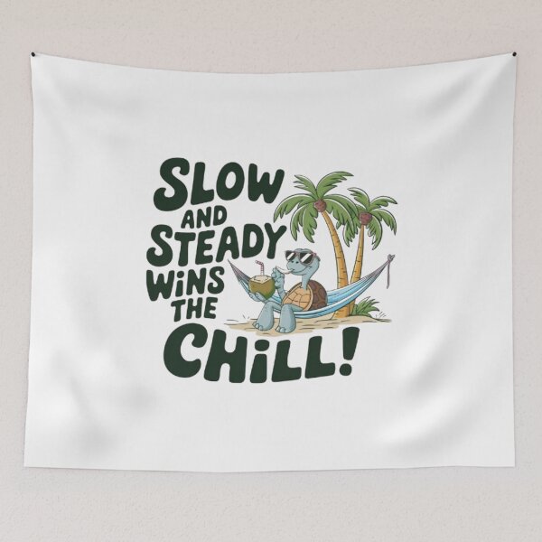 Item preview, Chill Tortoise – Slow and Steady Relaxation designed and sold by Petpixy.