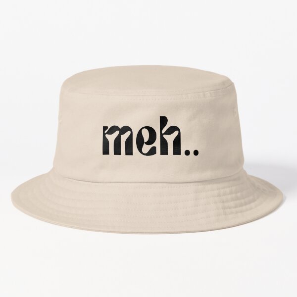Vista previa del artículo con la obra «Meh.....», diseñado y vendido por FuryHive.