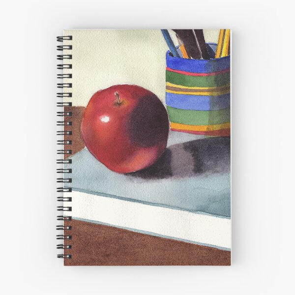 Item preview, Teachers Desk Watercolor Painting designed and sold by Sandra Connelly.