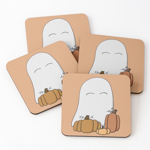 Item preview, Ghost with Pumpkins designed and sold by Zorrianna.