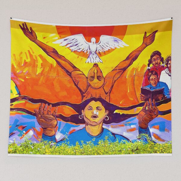 Item preview, Colorful Dominican Mural designed and sold by richs85.