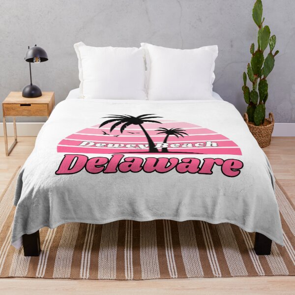 Item preview, Dewey Beach Delaware Palm Tree at Sunset designed and sold by karmdaf.