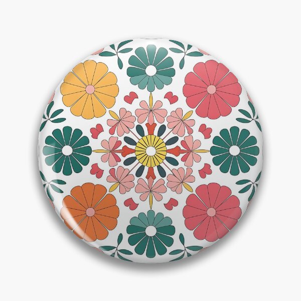 Item preview, Stylized Floral and Heart Crochet Pattern designed and sold by Dshoppin.