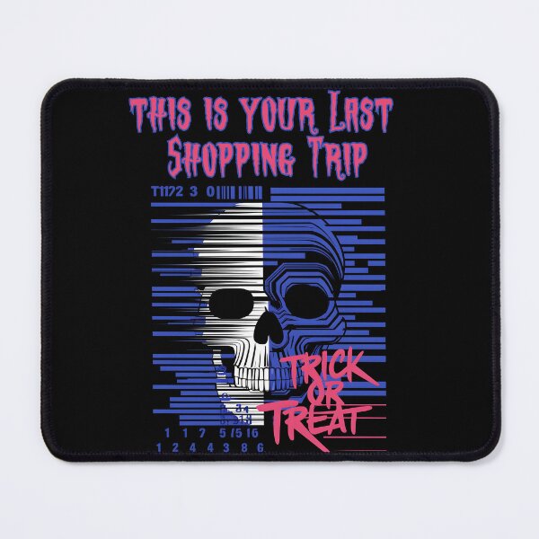 Item preview, halloween design for shop assistants, retail workers, shopers, shopaholic, shopping addict halloween deco, designed and sold by EwaVerse.