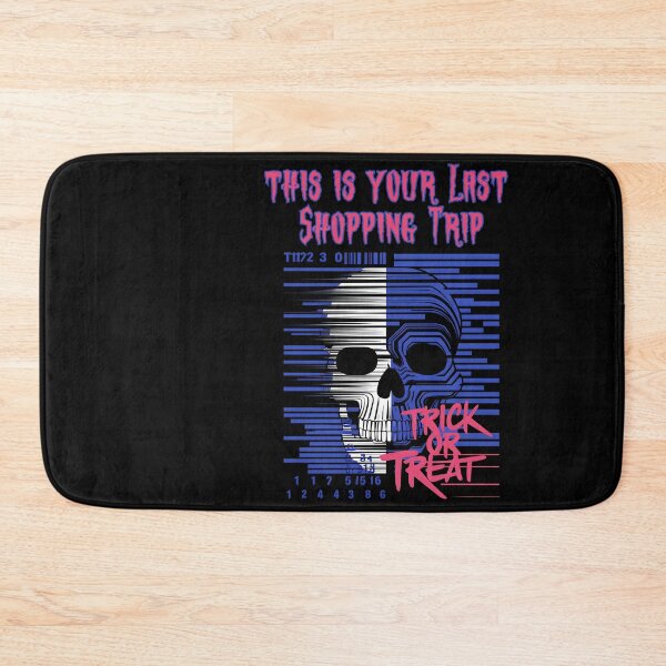 Item preview, halloween design for shop assistants, retail workers, shopers, shopaholic, shopping addict halloween deco, designed and sold by EwaVerse.